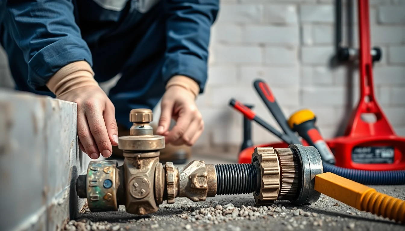 Main Water Line Repair